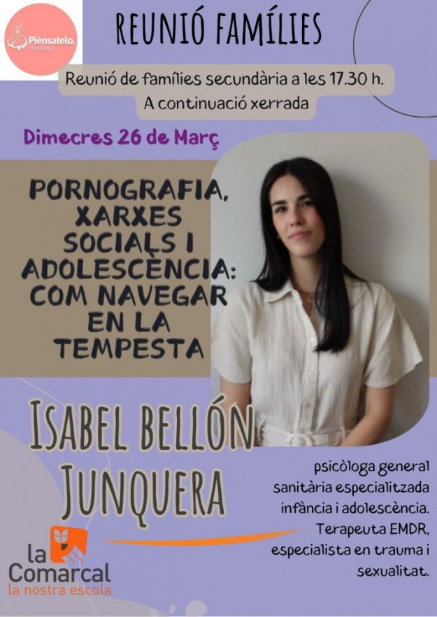 La Comarcal xerrada Isabel Bellon