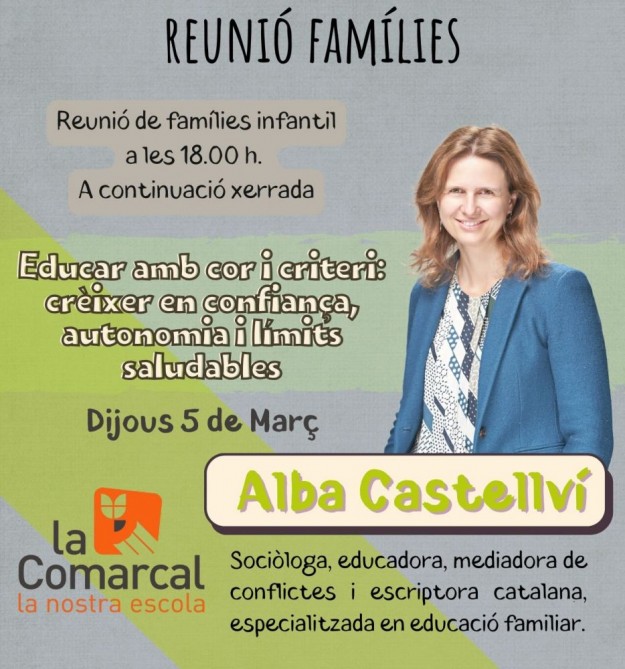 La Comarcal -ESCOLA DE FAMÍLIES infantil Alba Castellvi 2026